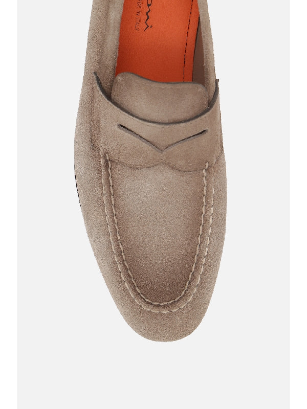 Suede Penny Loafer