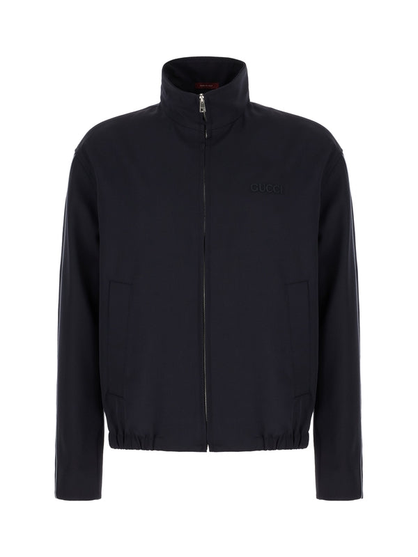 Side Stripe High Neck Track
  Jacket