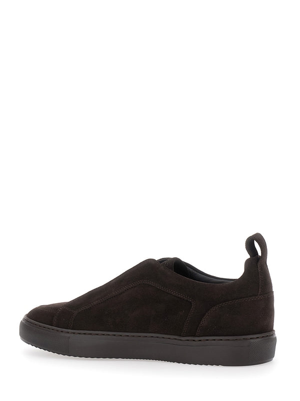 Doucal'S Brown Low Top Sneakers
