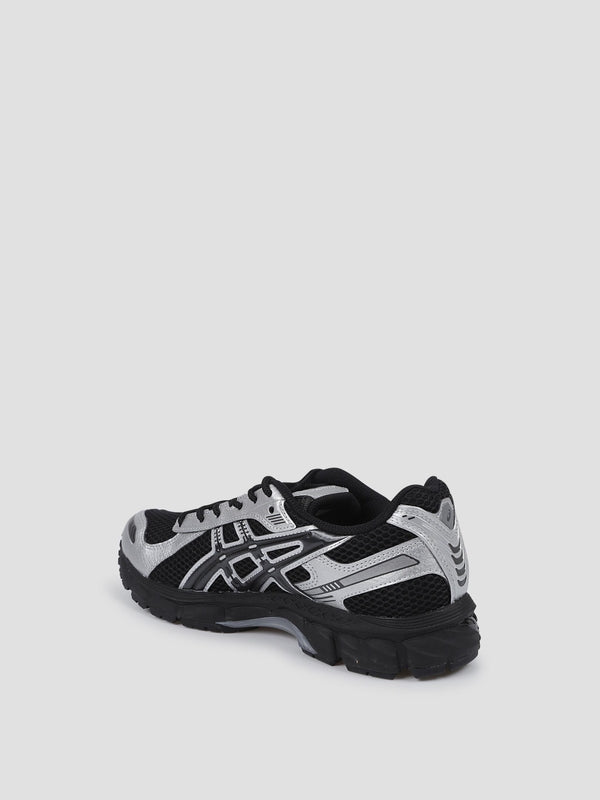 Asics Black Silver Low Top Sneakers
