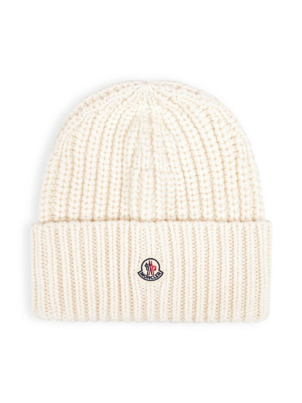 Moncler Ivory Beanies