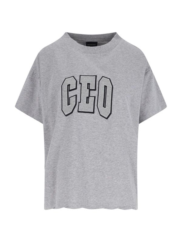 Balenciaga Grey Half Sleeve