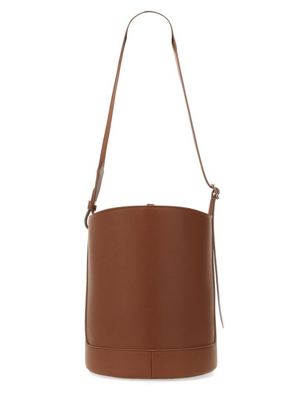 Anna Logo Detail Bucket Bag