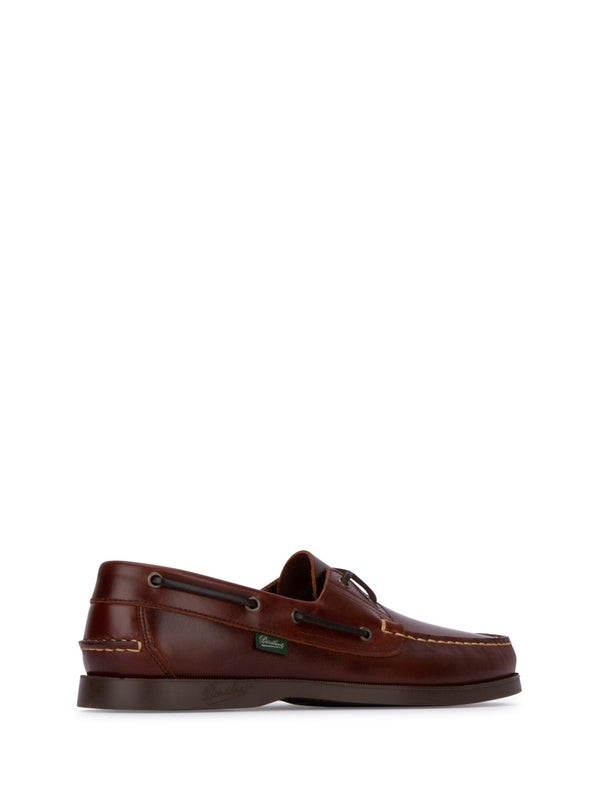 Paraboot Brown Boat Shoes
