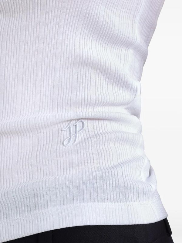 Half Zip
  Sleeveless Top