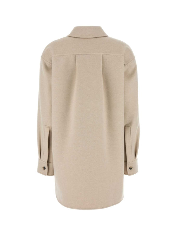 Wool Cashmere Over Shirt