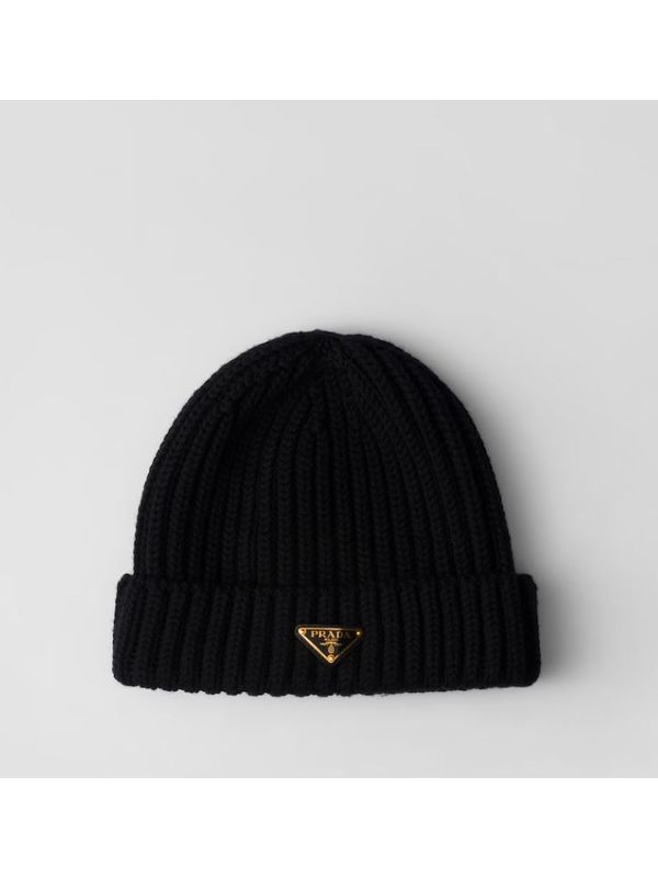 Triangle Logo Wool Beanie