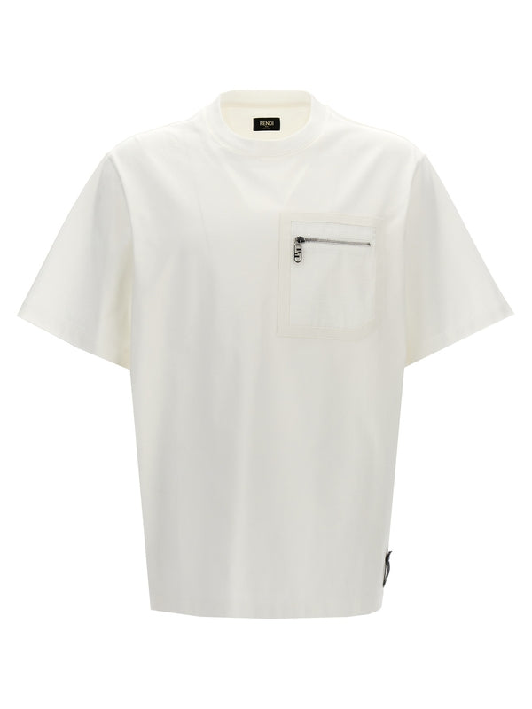 Zipper Pocket Short-Sleeve
  T-Shirt