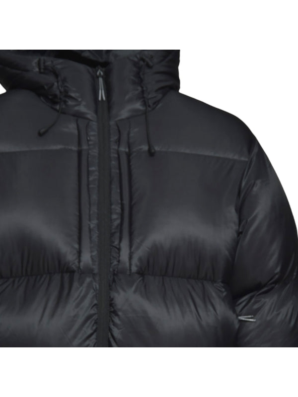 Nylon Hood Down Jacket