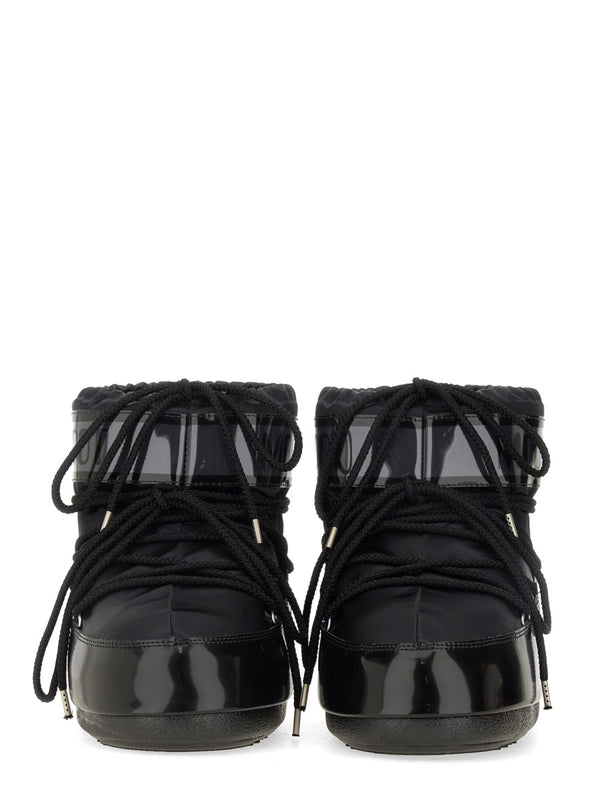 Moon Boot Black Lace-Up Boots