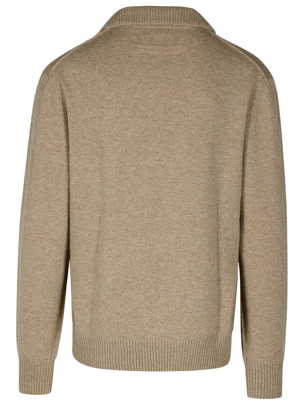 Wool Cashmere Knit Polo Shirt