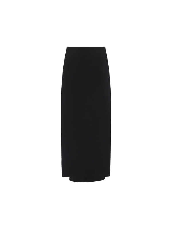 Sablier Rayon Midi Skirt