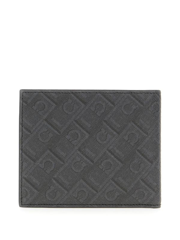 Allover Gancini Logo Bi Fold
  Wallet