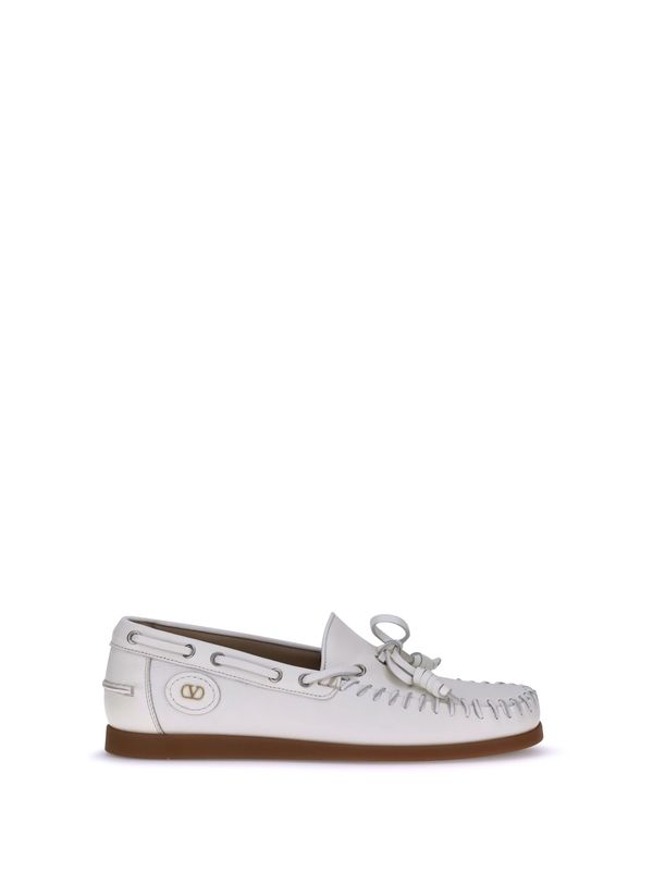 Valentino Ivory Loafers