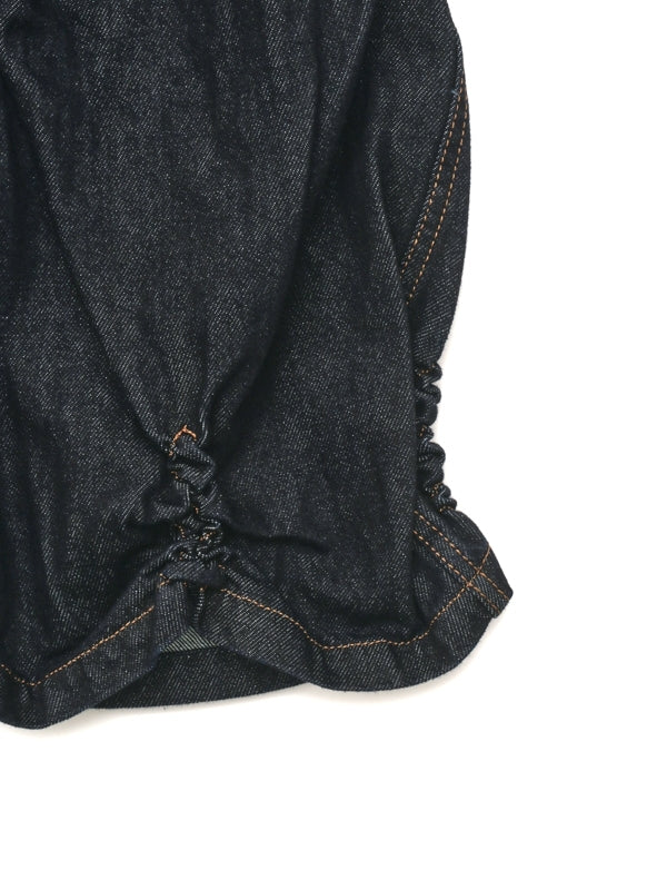 BURST Smocked Denim Trousers