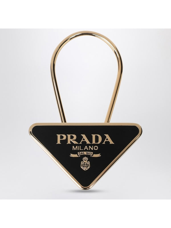 Triangle Logo Metal Keyring