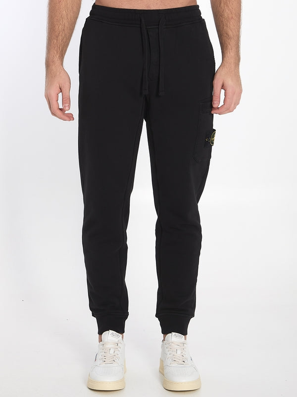 Wappen Patch Cotton Jogger Pants