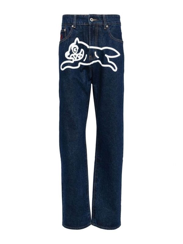 Ice Cream Blue Denim Pants