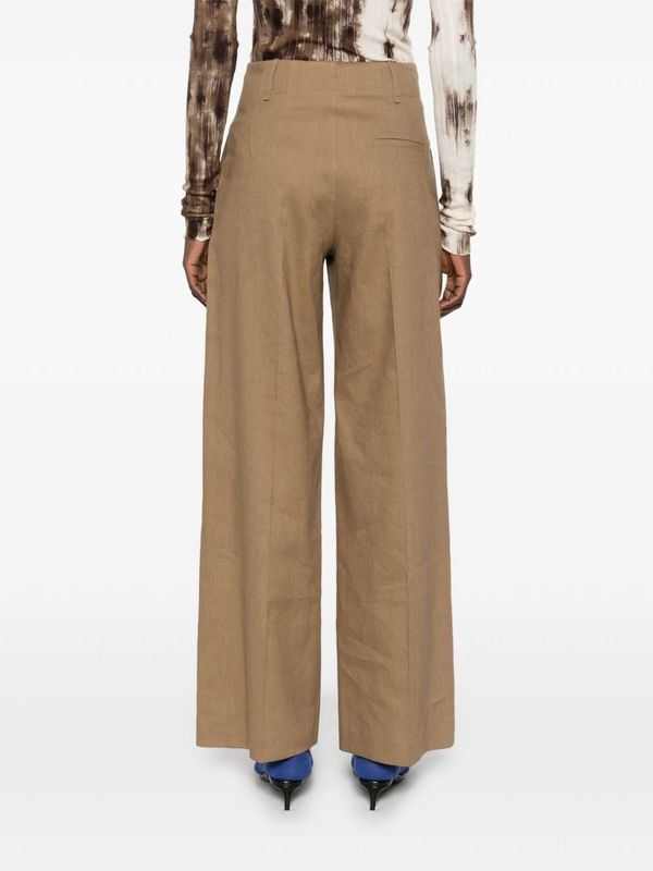 Wide Linen
  Pants