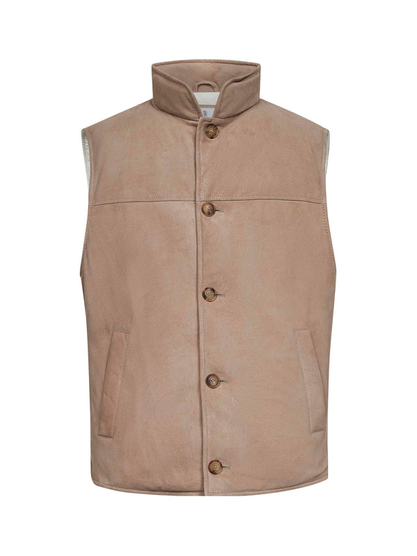 Brunello Cucinelli Beige Vests
