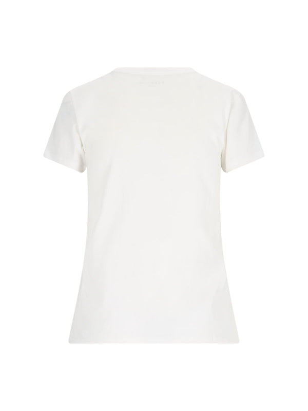 Crewneck Cotton Short Sleeve T-Shirt