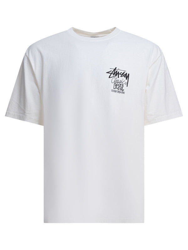 Stussy White Half Sleeve