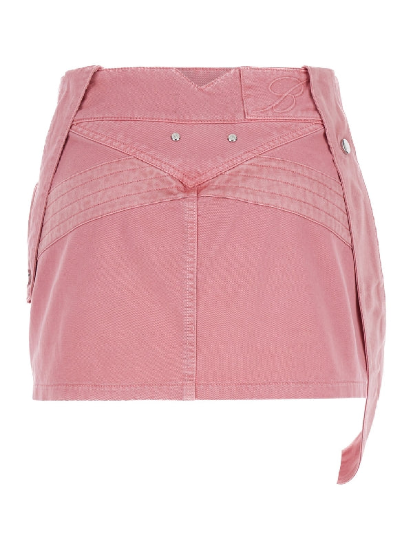 Cargo Pocket Detail Shorts Skirt