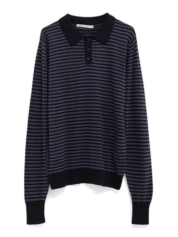 Paloma-Wool Navy Polo Shirts