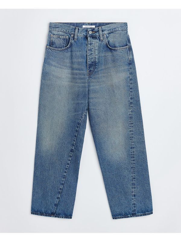 Sunflower - Wide Twist Washed Denim Pants - Jente