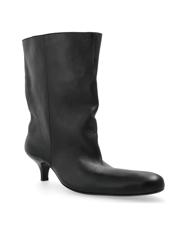 Cagole Leather Ankle Boots