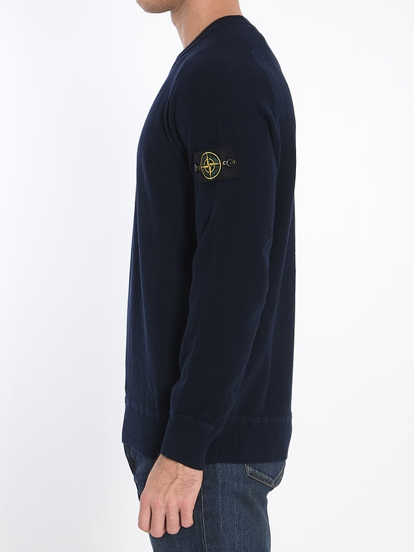 Wappen Patch Cotton Sweatshirt