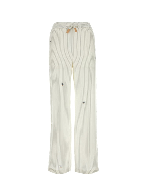 Silk
  Cotton Pajama Pants