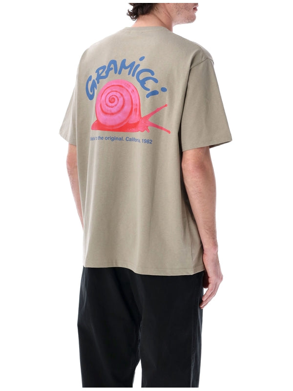 Gramic Khaki Short Sleeve T-Shirt