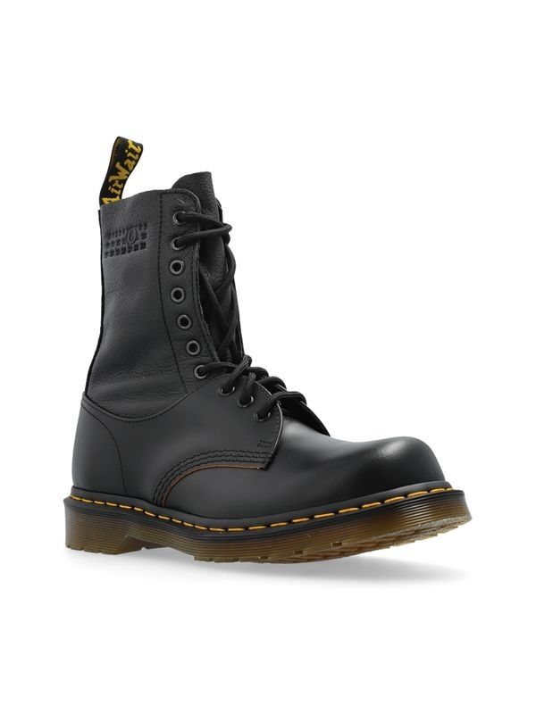 Dr. Martens Number Logo Lace-up Boots