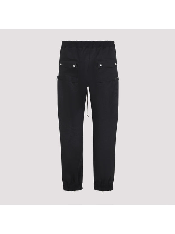 Bauhaus Pocket Zipper Linen Pants