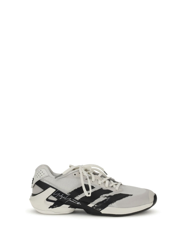 Y-3 Grey Low Top Sneakers