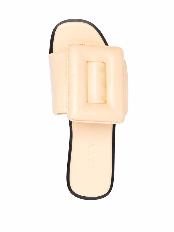 Boyy Sandals Beige Slides