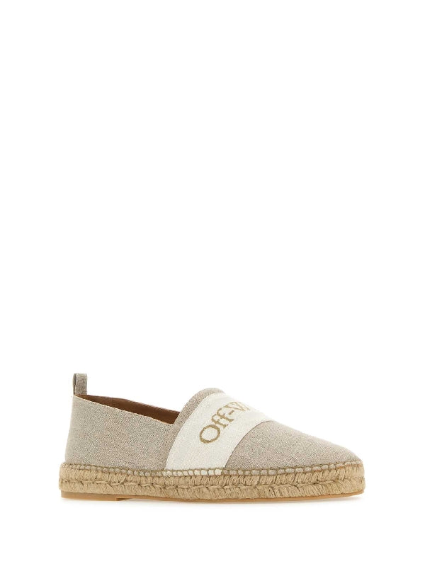 Bookish Logo Canvas Espadrilles