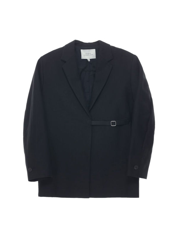 Single-Breasted Belt Detail
  Jacket