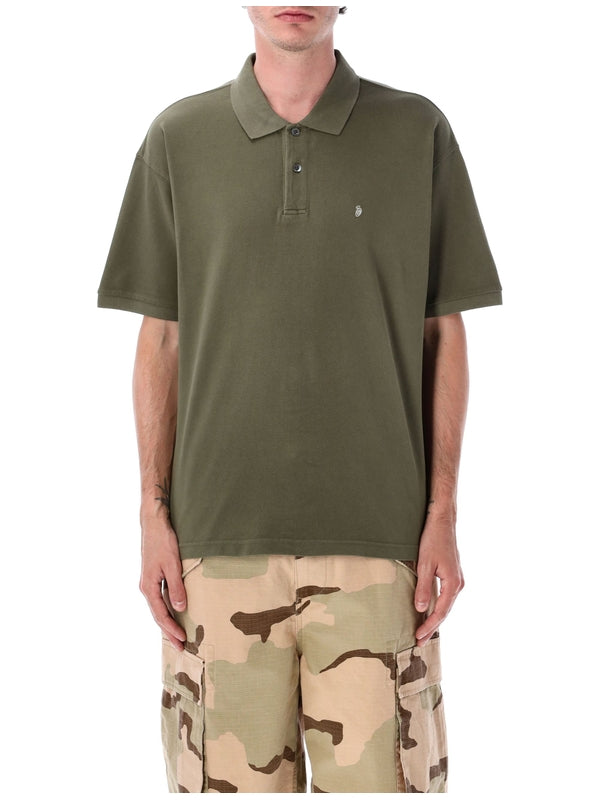 Stussy Green Polo Shirt