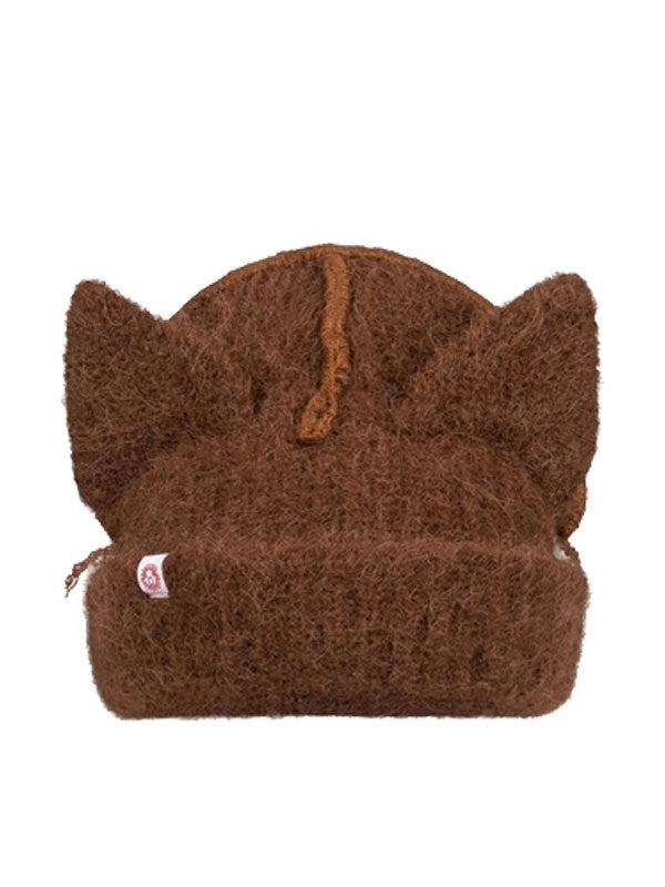 Alpaca Chunky Ear Beanie