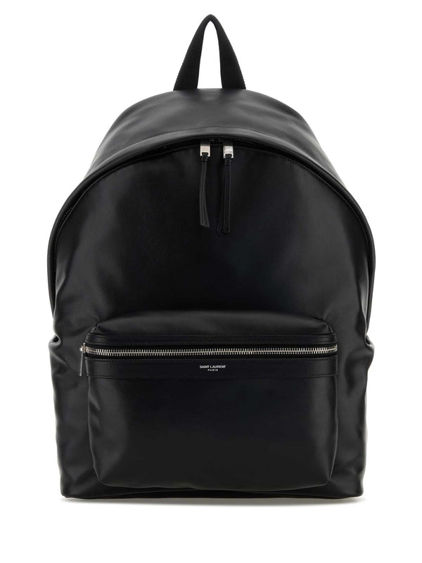 Saint Laurent Black Backpacks