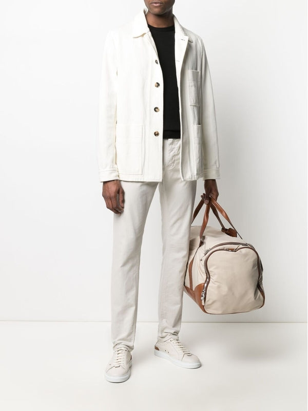 Black Crewneck Cotton T-Shirt