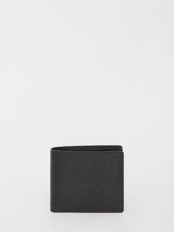 Stitch logo leather wallet - Jente