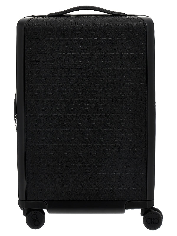 Gancini Pattern Suit Case