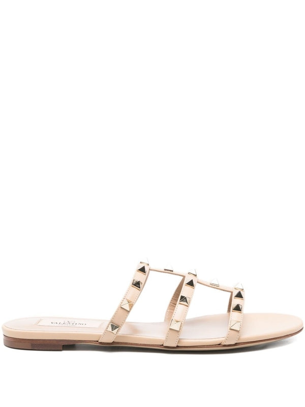 Valentino Beige Slides