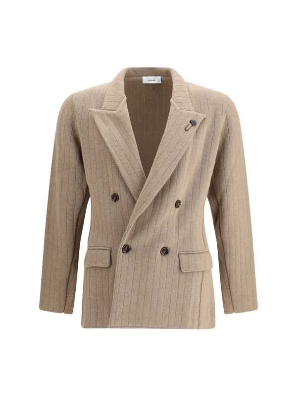 Lardini Beige Tailored Jackets