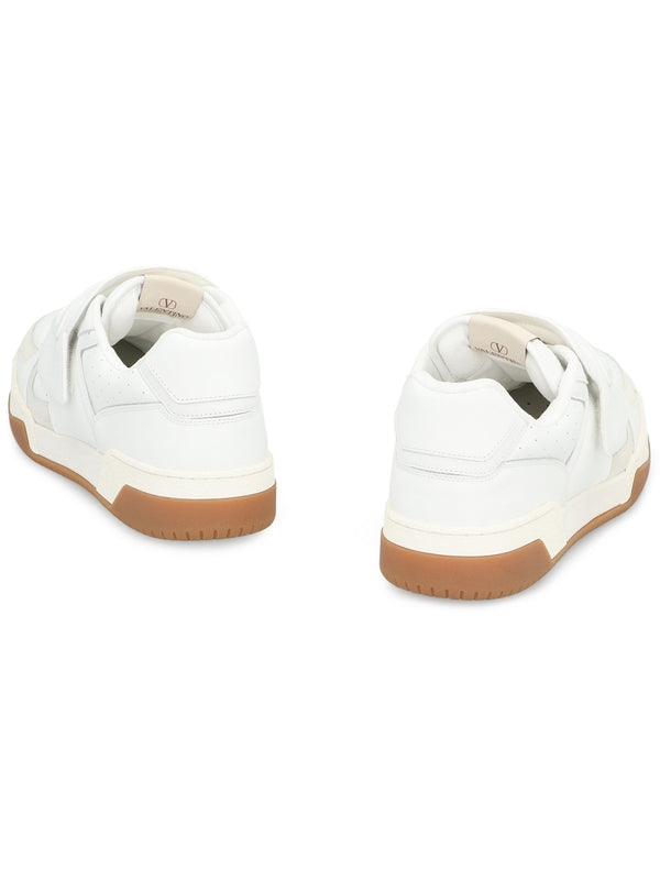 Valentino White Low Top Sneakers