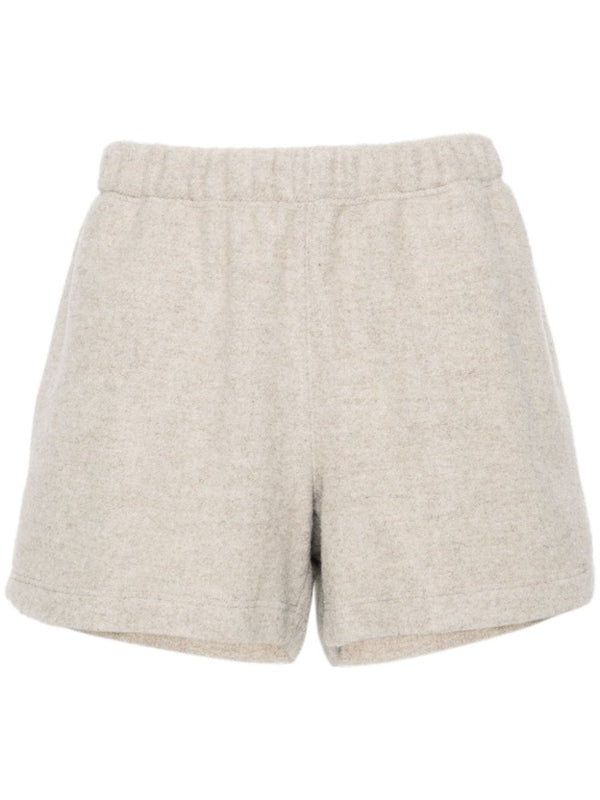 Banding Wool Shorts