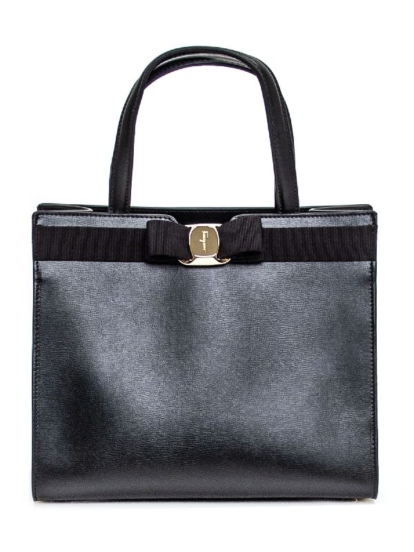 Vara Bow Leather Tote Bag